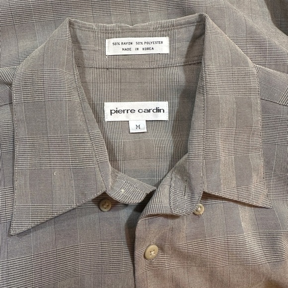 PIERRE CARDIN, MENS, LONG SLEEVE, CASUAL SHIRTS. SET/2. SIZE M - Picture 4 of 7